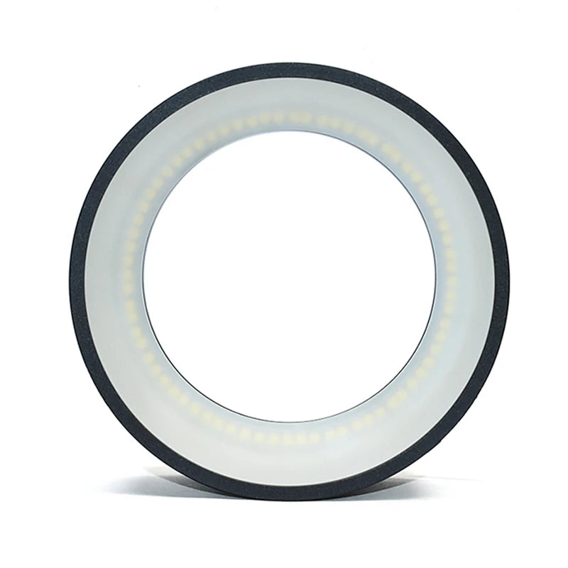 Compact 100mm Machine Vision LED Lighting Shadowless Low Angle Ring light