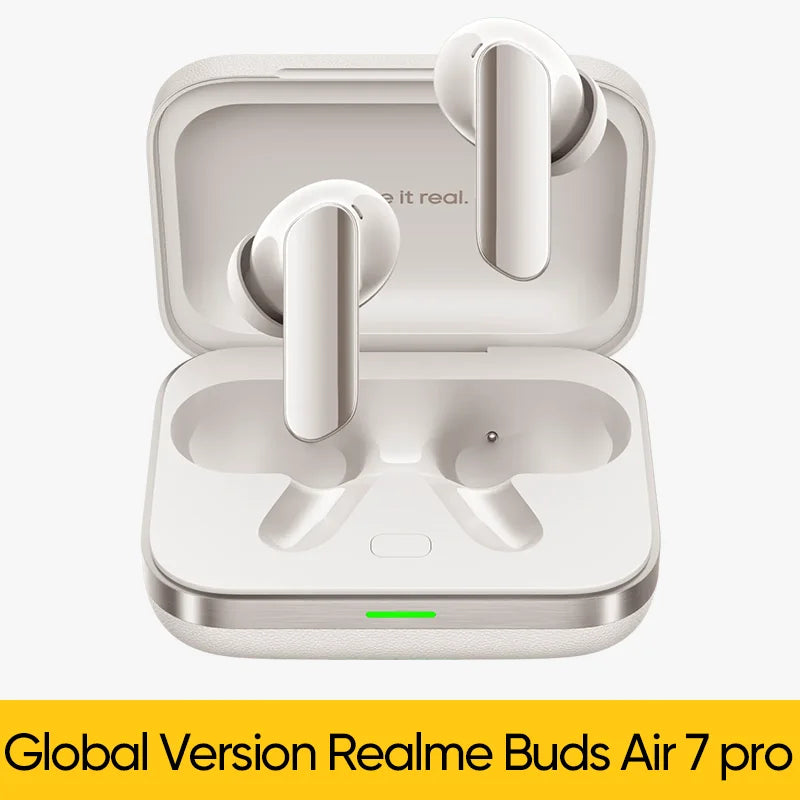 Global Version realme Buds Air 7 pro 53dB Deep-sea Noise Cancellation AI Simultaneous Interpretation LHDC 5.0 Bluetooth 5.4