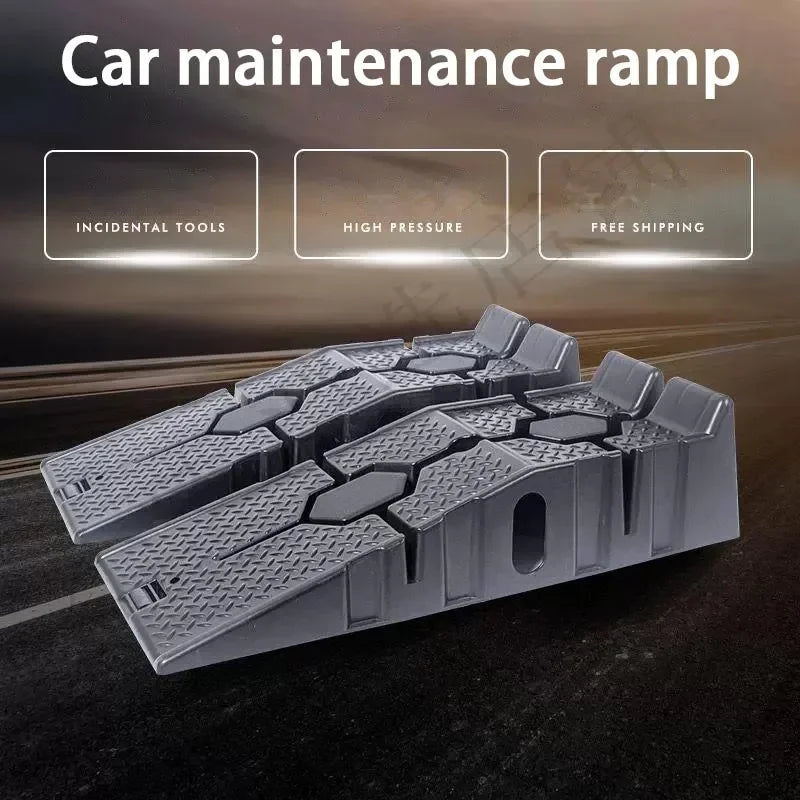 Car maintenance, elevated bracket, oil change, ramp maintenance, plastic repair tools, ramp ladder Accessories
