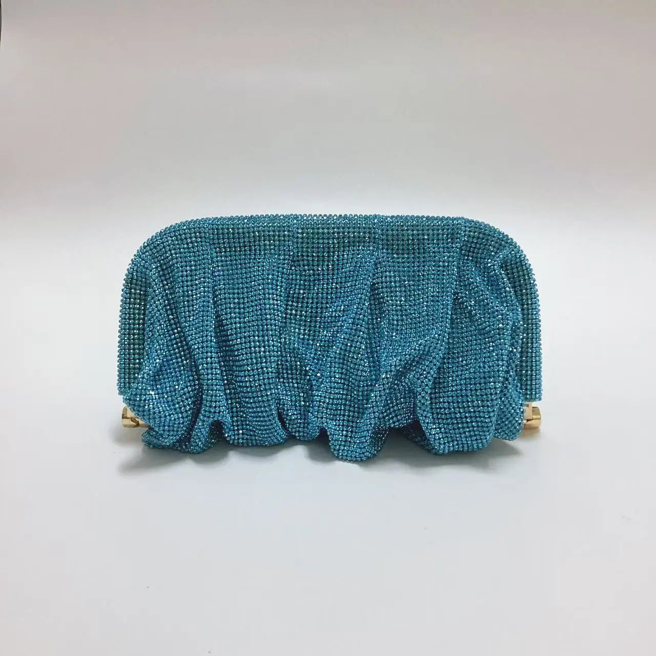 Luxury Glitter Cloud Bag Rhinestones Diamond Evening Bag Women's Handbag Wedding Party Clutch Purse Glitter Shiny Shoulder Bag
