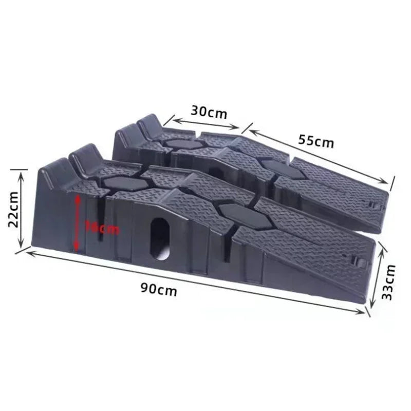 Car maintenance, elevated bracket, oil change, ramp maintenance, plastic repair tools, ramp ladder Accessories