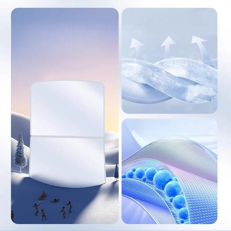 For Xpeng Xiaopeng G6 G9 2023 2024 2025 New Upgrade Ice Cloth Buckle Sun Shades Glass Roof Sunshade Front Rear Sunroof Skylight
