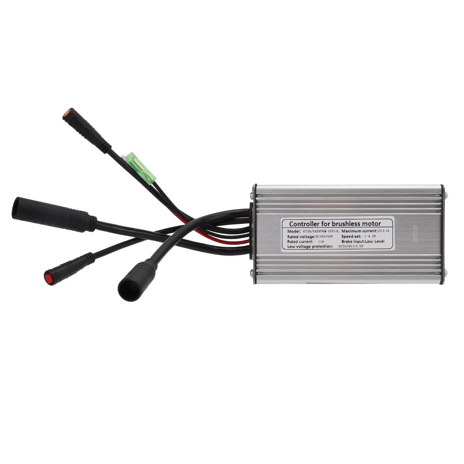 36/48V 22A Ebike Sine Wave Controller With Light Line For 500W Brushless Motor Electric Bicycle Controllers E-bike Accessorie