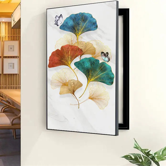 Decorative Painting of Meter Electric Box Covers Modern Creative Pictures Poster Mural With Frame Home Live Room Wall Art Custom